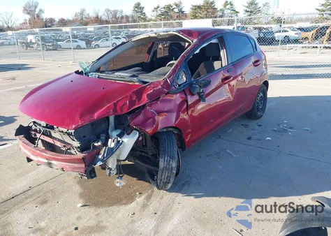 2013 Ford Fiesta Se z USA, uszkodzony, nr VIN 3FADP4EJ5DM224850